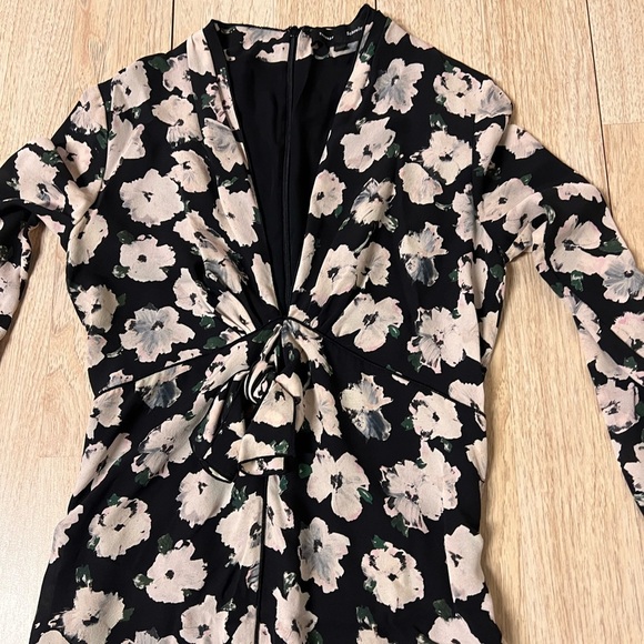 Proenza Schuler Pansy Print Silk Georgette Midi Dress - Picture 5 of 10